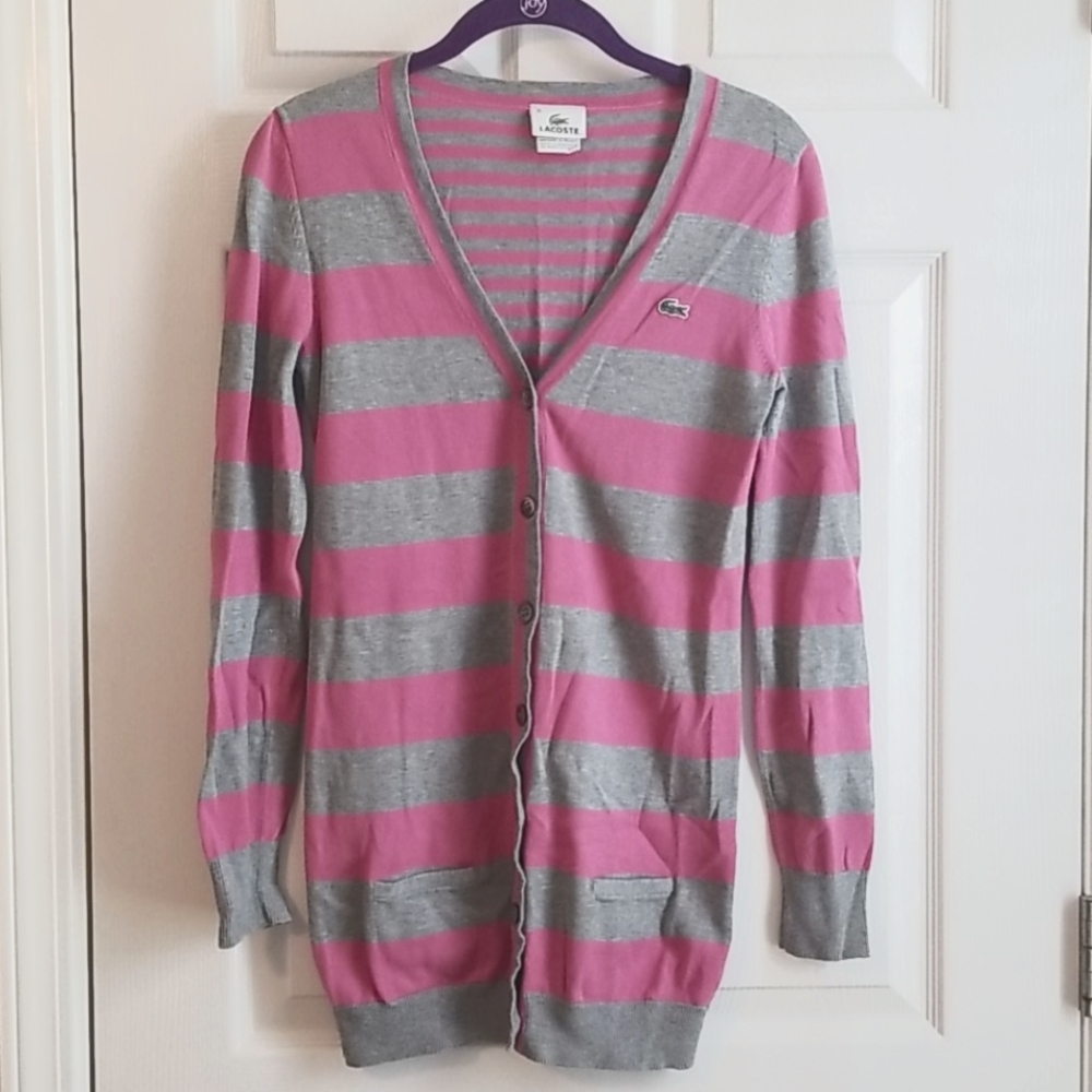 Lacoste Cardigan - Size 36 (US XS-S)